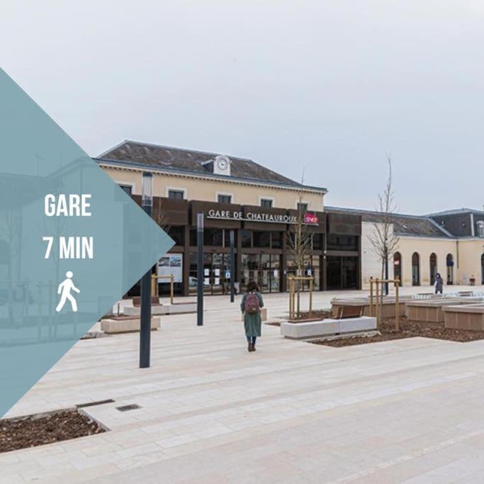 Le Bertrand • Le Raffinement En Coeur De Ville Chateauroux Luaran gambar