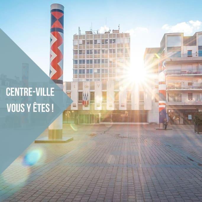 Le Bertrand • Le Raffinement En Coeur De Ville Chateauroux Luaran gambar